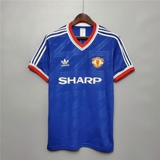 Manchester United Retro Football Shirt 1986 - 1988 Size Large