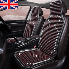 Universal Wooden Beaded Seat Cushion Cover Massaging Relax For Car Office Chair