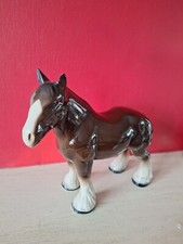 Melba ware shire horse 20cm  porcelain figurine 