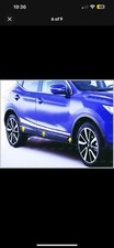 Nissan Qashqai Chrome Side Door Streamer