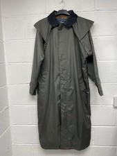Jack Murphy Brown Heritage Collection Country Long Waterproof Coat Size M PK