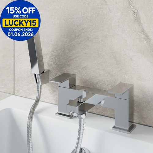 Modern chrome bathroom - modern,