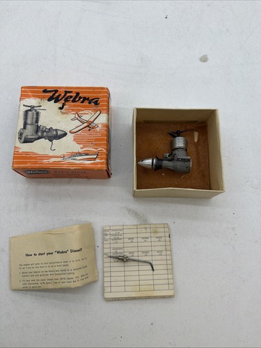 Webra 8cc model airplane - 0.8cc,