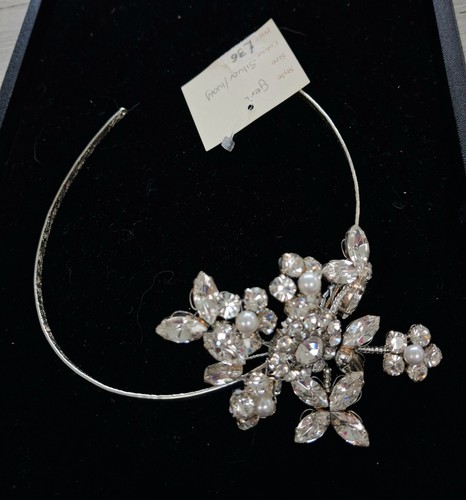 Vintage silver diamanté - vintage, &