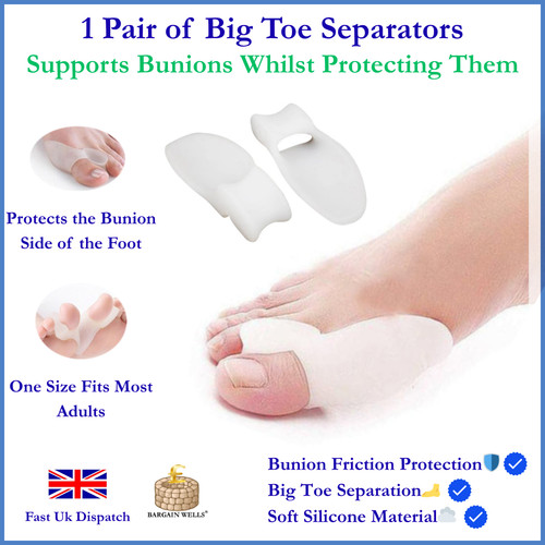 Hallux big toe - big,