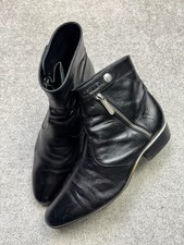 Chanel vintage black leather