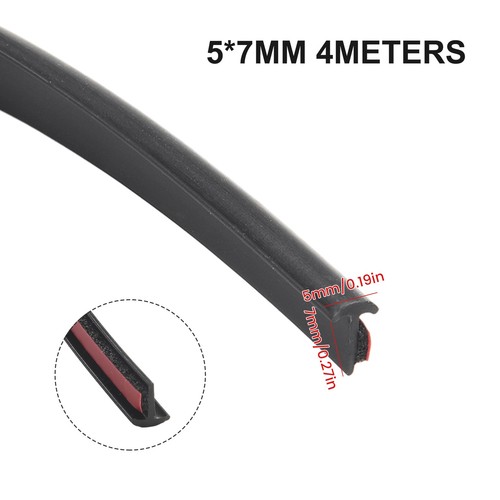Shape rubber car door - 4m,