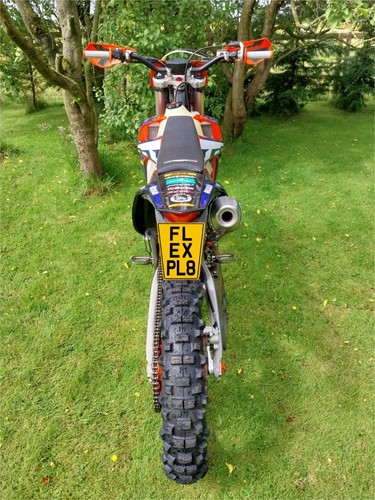 Ktm exc reg plate gasgas - exc,