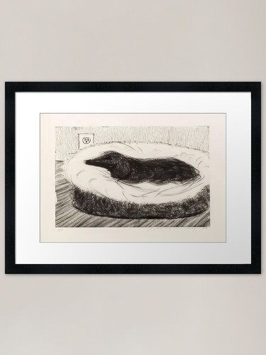 Dog etching by david - ,
