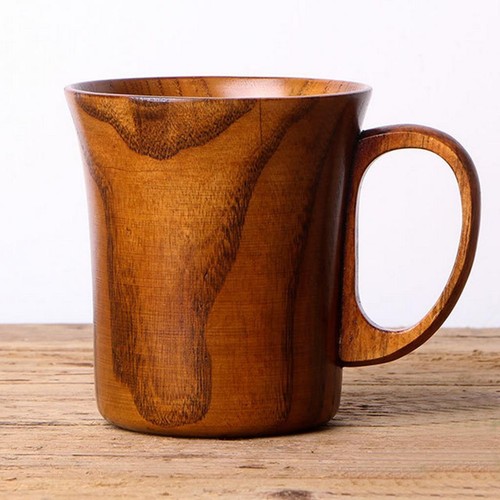 Wooden cup tea beer juice - cup,