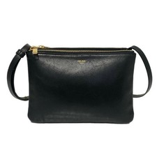 CELINE Trio Shoulder Bag Black