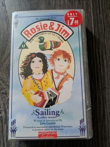 Rosie jim vhs sailing - rosie, &