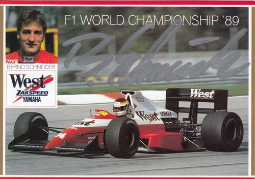 Signed bernd schneider - signed,