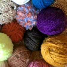 100g Job Lot bag of Yarn Wool