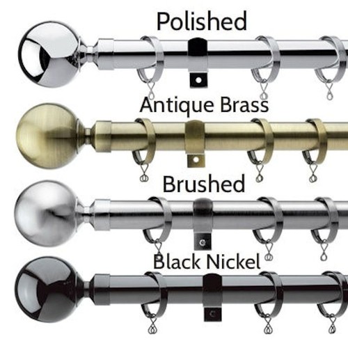 Metal curtain poles - curtain,