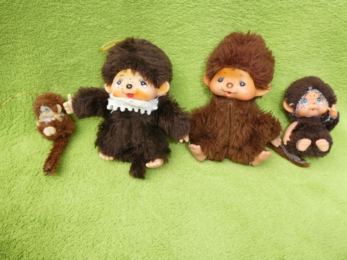 Monchichi family vintage - monchichi,