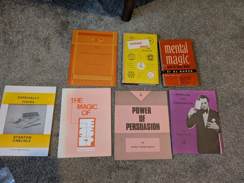 Mental magic books bundle - mental,