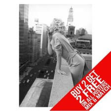 MARILYN MONROE BB1 POSTER ART