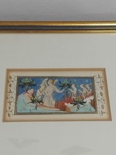 antique miniature painting
