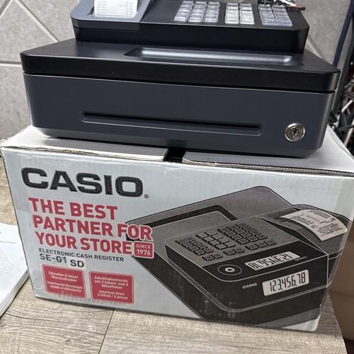 Casio electric cash - se-g1,