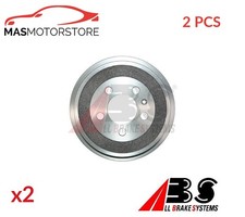 BRAKE DRUM PAIR SET REAR ABS