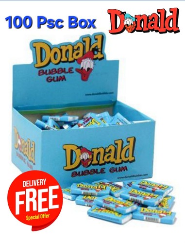 Donald 100 psc chewing bubble - 100,