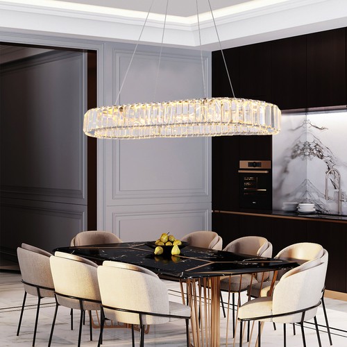 Led crystal chandelier pendant - led,