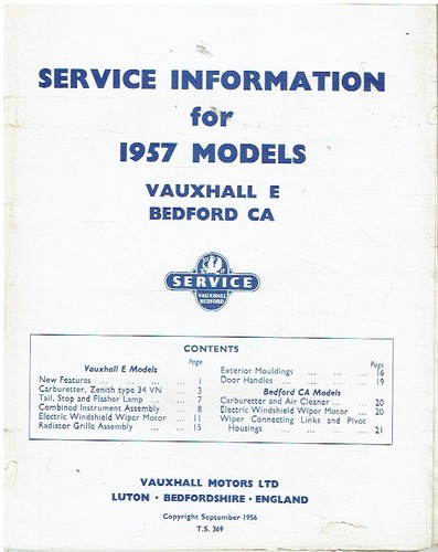 Vauxhall cresta velox e - vauxhall,
