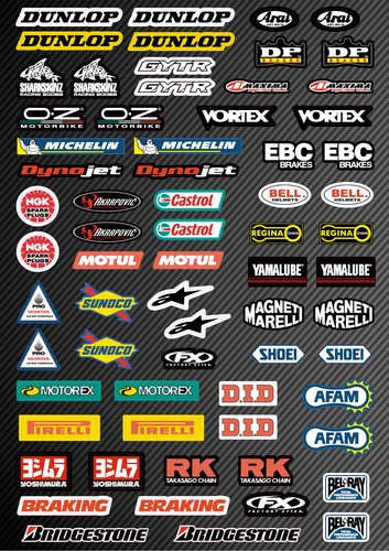 Kit stickers adesivi - adesivi,