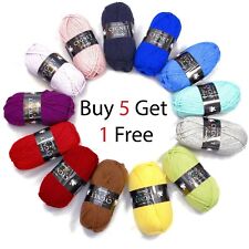 Cygnet CHUNKY  Knitting Yarn / Wool - 100g Chunky  Knit Ball - 40 Shades