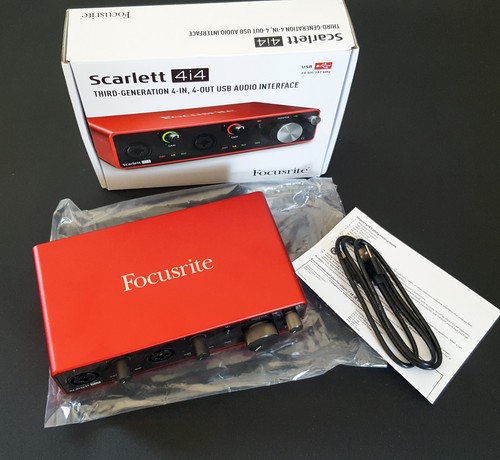 Focusrite scarlett 4i4 3rd - focusrite,