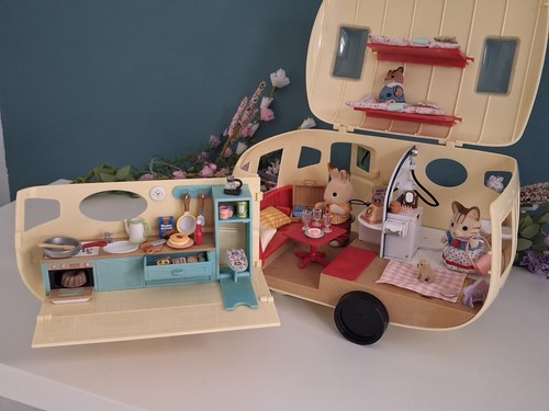 Sylvanian families caravan - families, &