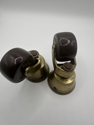 Castor wheel cup brass - castor,