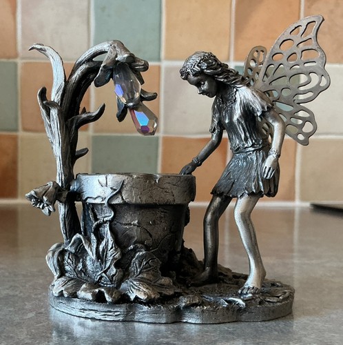Pewter crystal tudor - tudor, mint