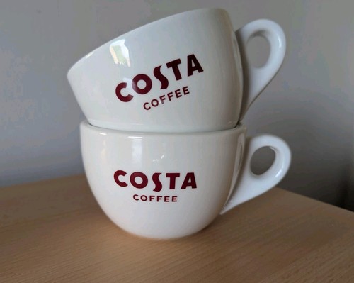 Costa coffee cups - -, pair