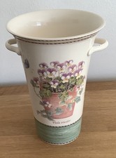 WEDGWOOD -  Urn Vase 7"/ 18cm Tall - "SARAH'S GARDEN" 1997 Queens Ware