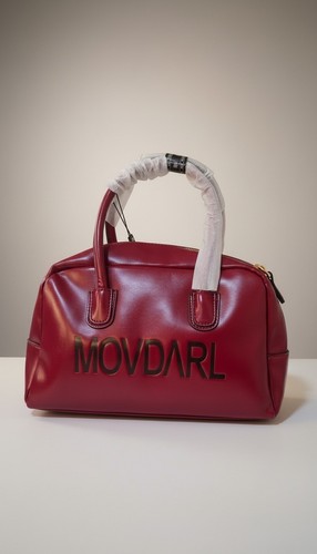 Movdarl red faux leather - movdarl, faux-leather
