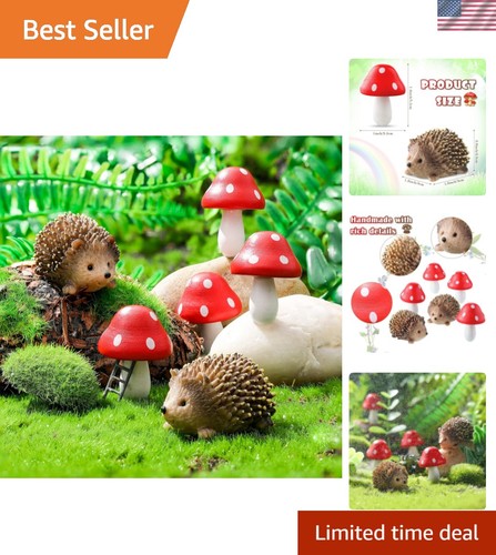 Resin hedgehogs wood - hedgehogs, &