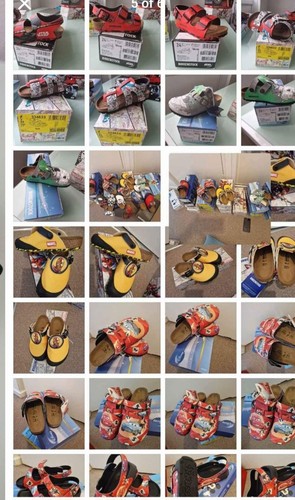 Bulk lot 32x - 32x, birkenstock