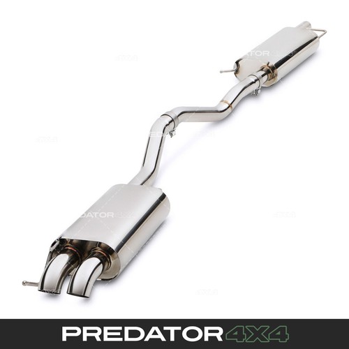 Stainless cat back - 2.5",