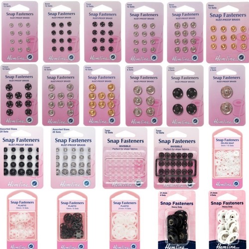 Hemline sew snap - on, press