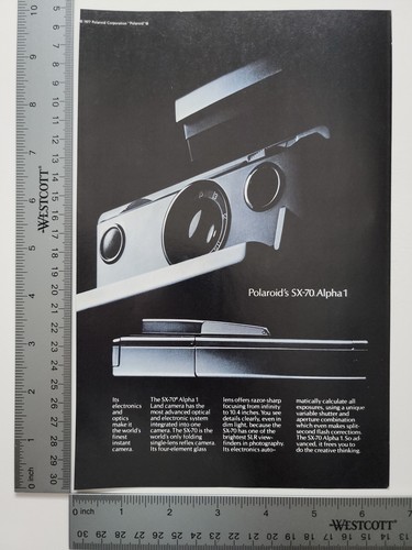 Polaroid alpha camera - sx, 70