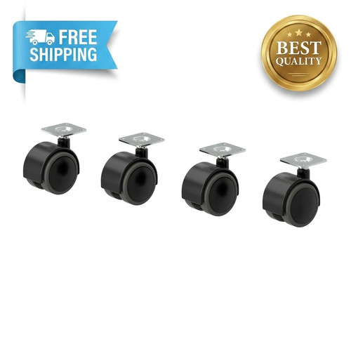 Ikea alex castors black 50mm - ikea,