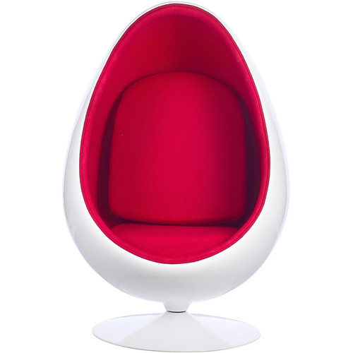 Retro egg pod - pod, (red)