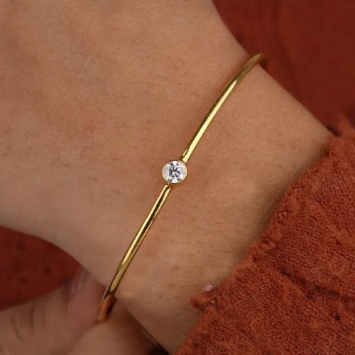 1ct bracelet bangle yellow - bracelet,