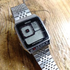 SEIKO G757-4000 Digiborg Alarm Chronograph Digital Analog