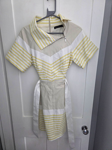 Karen millen striped - striped, a-line