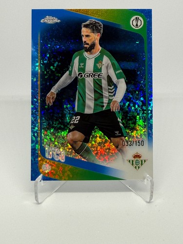 2025 topps chrome ucc isco - topps,