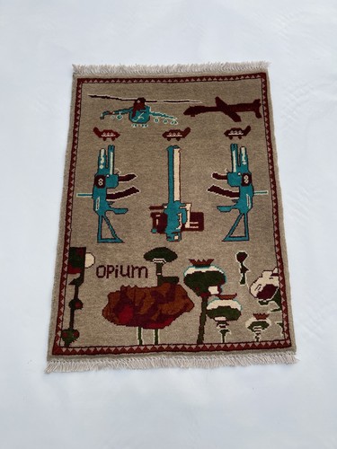 82x60cm handmade rug - handmade,