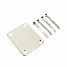 Gotoh NBS-3 Fender Style Neck Mounting Plate with Screws (Nickel)